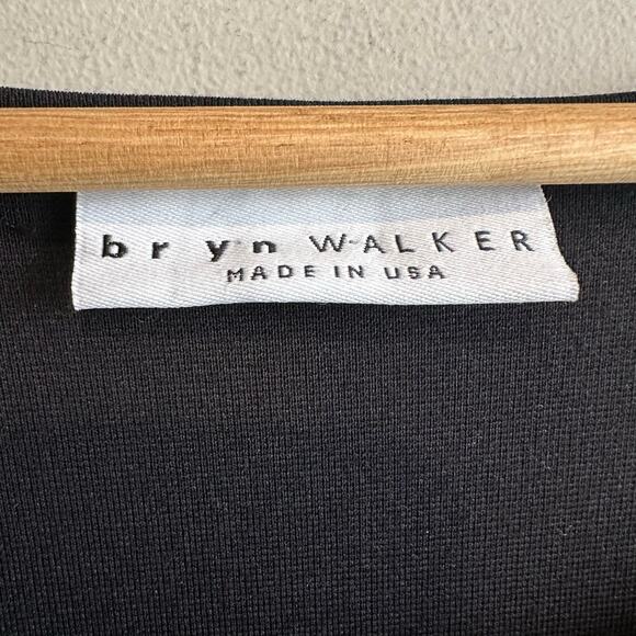 Bryn Walker Nada Asymmetrical Tunic Top Black L - Picture 2 of 7